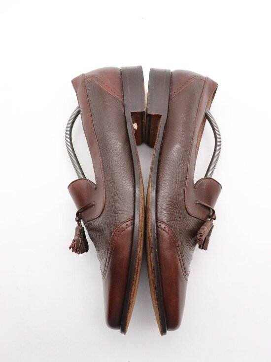 Mezlan Nicholas Tassel Loafers Men\'s 13 M Brown Leather Slip On Classic Shoes main image 6